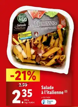 Lidl Select & Go Salade à l’italienne offre