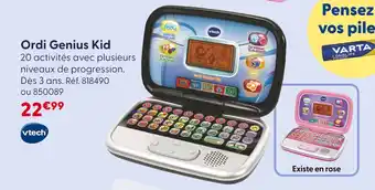 La Grande Récré Vtech Ordi Genius Kid offre