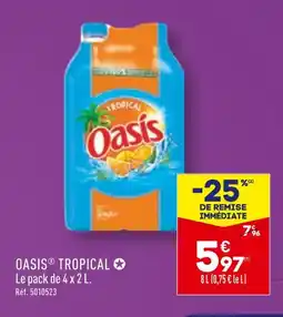 ALDI OASIS OASIS TROPICAL offre