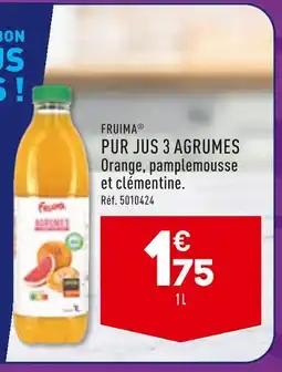 ALDI FRUIMA PUR JUS 3 AGRUMES offre