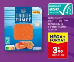 ALDI GOLDEN SEAFOOD TRUITE FUMÉE offre