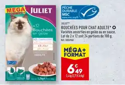 ALDI JULIET BOUCHÉES POUR CHAT ADULTE offre