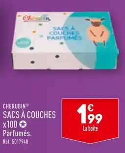 ALDI CHERUBIN SACS À COUCHES x100 offre
