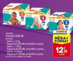 ALDI CHERUBIN COUCHES BÉBÉ offre