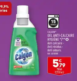 ALDI CALGON GEL ANTI-CALCAIRE HYGIÈNE offre