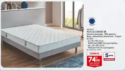 ALDI NOVITESSE MATELAS CONFORT offre
