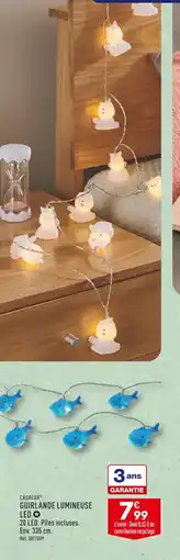 ALDI CASALUX GUIRLANDE LUMINEUSE LED offre