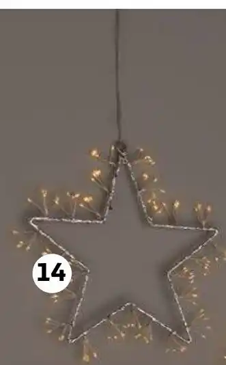 Auchan Suspension Etoile Lumiseuse Actuel offre