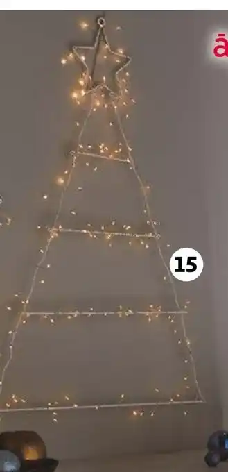 Auchan Suspension Sapin Lumineux offre