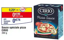 Cora x Carrefour CIRIO Sauce spéciale pizza offre