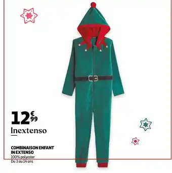 Auchan Combinaison Enfant In Extenso offre