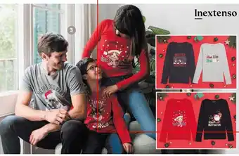 Auchan Tee-Shirt de Noël Femme In Extenso offre