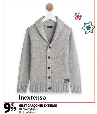 Auchan Gilet Garçon In Extenso offre