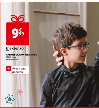 Auchan Chemise Garçon In Extenso offre