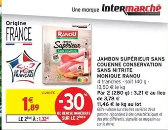 Carrefour Drive Porc: rouelle de jambon à rôtir offre