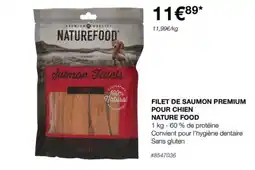 Costco Filet de saumon premium pour chien nature food offre
