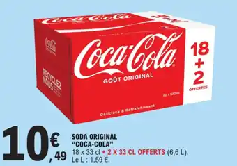 E.Leclerc Express Soda Original "COCA-COLA" offre