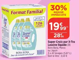 Super Croix par X-Tra Lessive liquide