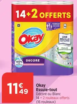 Bi1 Okay Essuie-tout offre