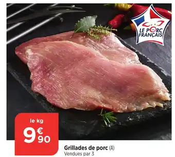 Bi1 Grillades de porc offre