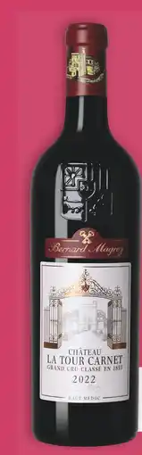 Lidl CHÂTEAU LA TOUR CARNET HAUT-MÉDOC GRAND CRU CLASSÉ offre