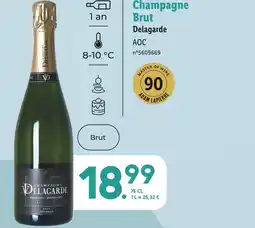 Lidl Delagarde Champagne Brut offre