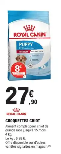 E.Leclerc Jardi Croquettes chiot offre