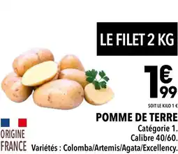 Supeco Pomme de terre offre