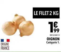 Supeco Oignon offre