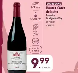 Lidl Bourgogne Hautes-Cotes De Nuits offre