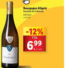 Lidl Bourgogne Aligoté offre