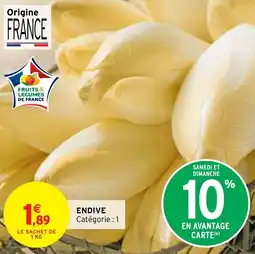 Intermarché Endive offre