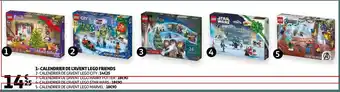 Auchan 1-Calendrier de l'Avent Lego Friends offre