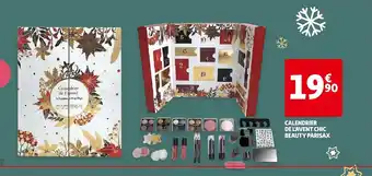 Auchan Calendrier de l'Avent Chic Beauty Parisax offre