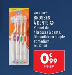 ALDI VIOFLUOR® Brosses à dents offre