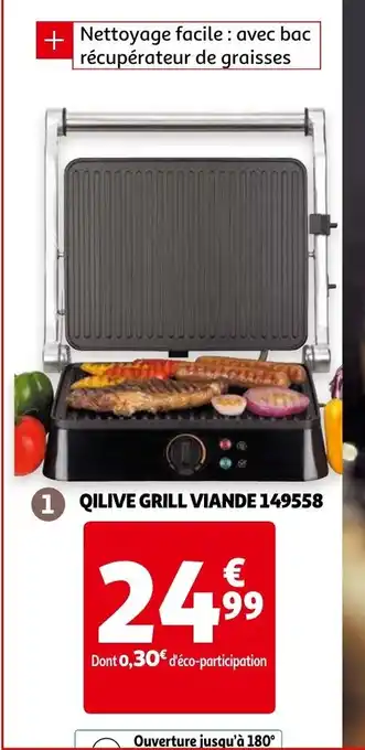 Auchan Qilive Grill Viande offre