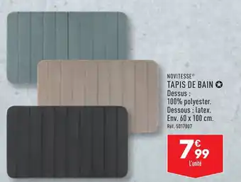 ALDI NOVITESSE Tapis de bain offre