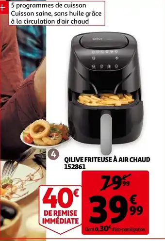 Auchan Qilive Friteuse à Air Chaud offre