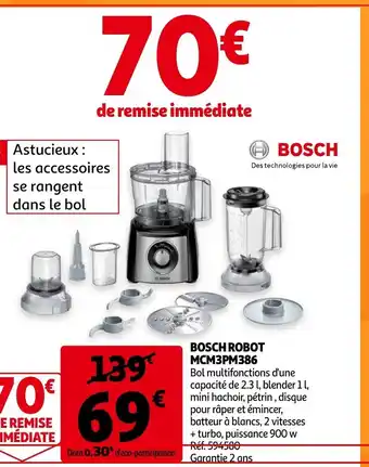 Auchan Bosch Robot offre
