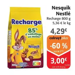Colruyt Nesquik Nestlé offre