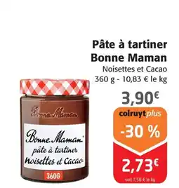 Colruyt Pâte à tartiner Bonne Maman offre