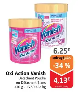 Colruyt Oxi Action Vanish offre