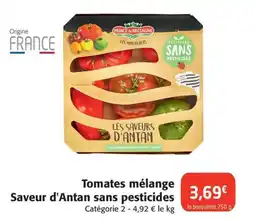Colruyt Tomates mélange Saveur d'Antan sans pesticides offre