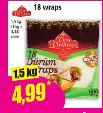 Norma 18 wraps offre