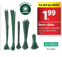 Lidl PARKSIDE Serre-câbles offre