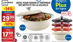 Lidl LIVARNO home Faitout en fonte offre