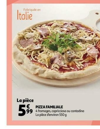 Auchan Pizza familiale offre