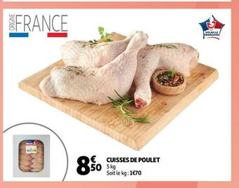 Auchan Cuisses de poulet offre