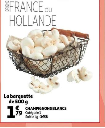 Auchan Champignons blancs offre