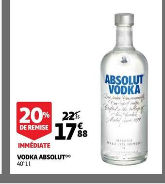 Vodka absolut